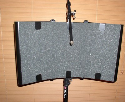 SM Pro Audio Mic Thing Portable Microphone Isolation Shield & Stand