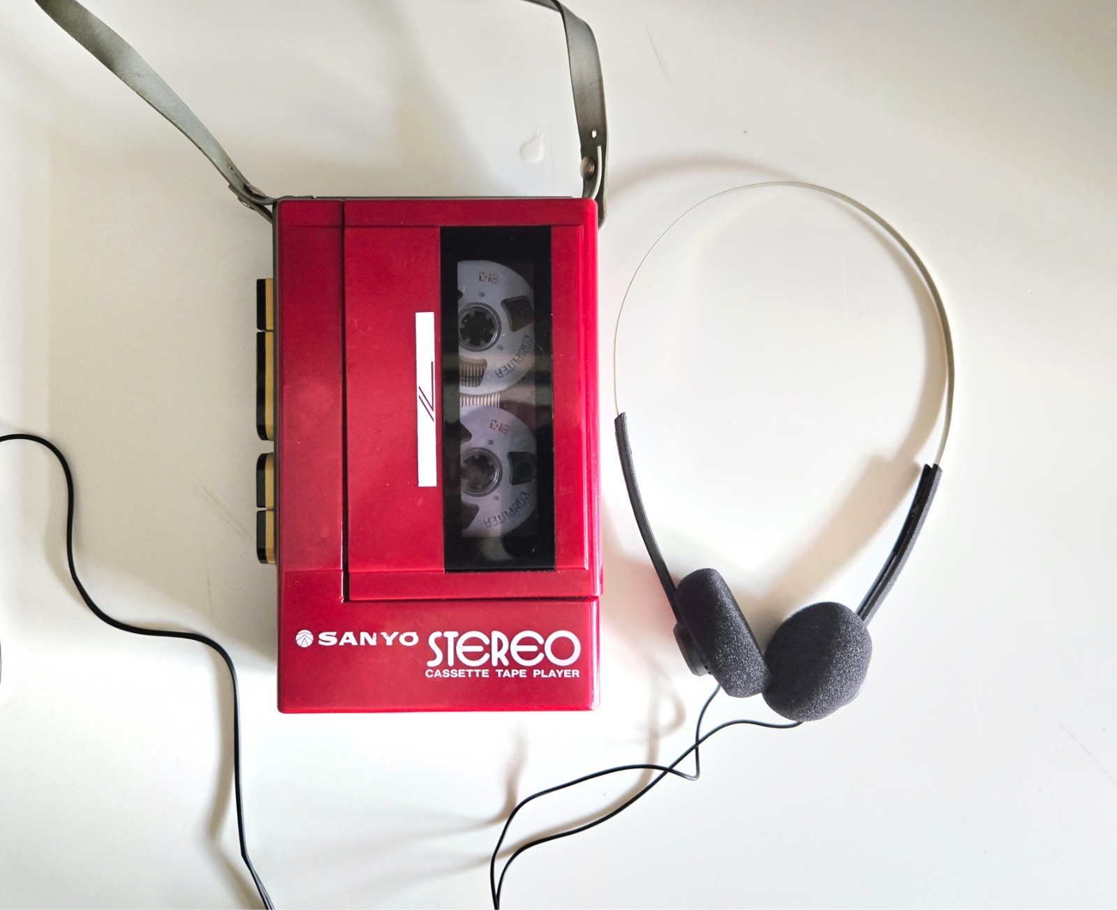 Sony CDP-33 赤色 コンポセット Sanyo W07 昭和レトロ Yahoo