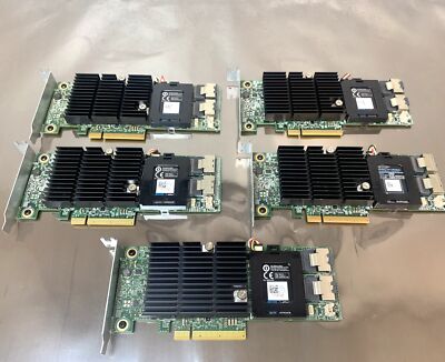 Lot of 5 | Dell 0VM02C PERC H710 6Gbps 512Mb SAS Raid w/ battery