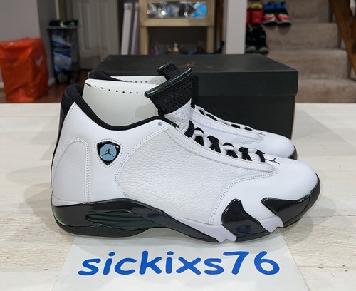 DS Men's NIKE AIR JORDAN 14 RETRO 'Oxidized Green' Sz 10.5