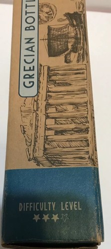 True Genius Grecian Glass Bottle Puzzle Difficulty Level 14-up New In Box