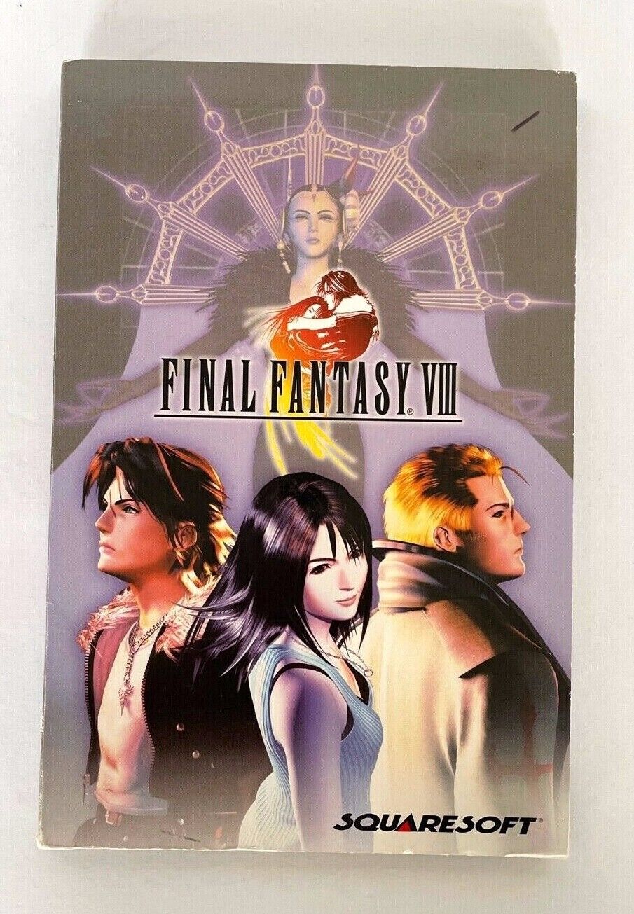 Final Fantasy VIII 8 PC Game SquareSoft 4 CD's + Install Final Fantasy VIII 8 PC Game SquareSoft 4 CD's + Install