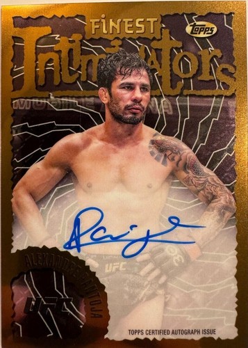 2024 UFC Midnight Alexandre Pantoja Auto #HS-APA Horizon