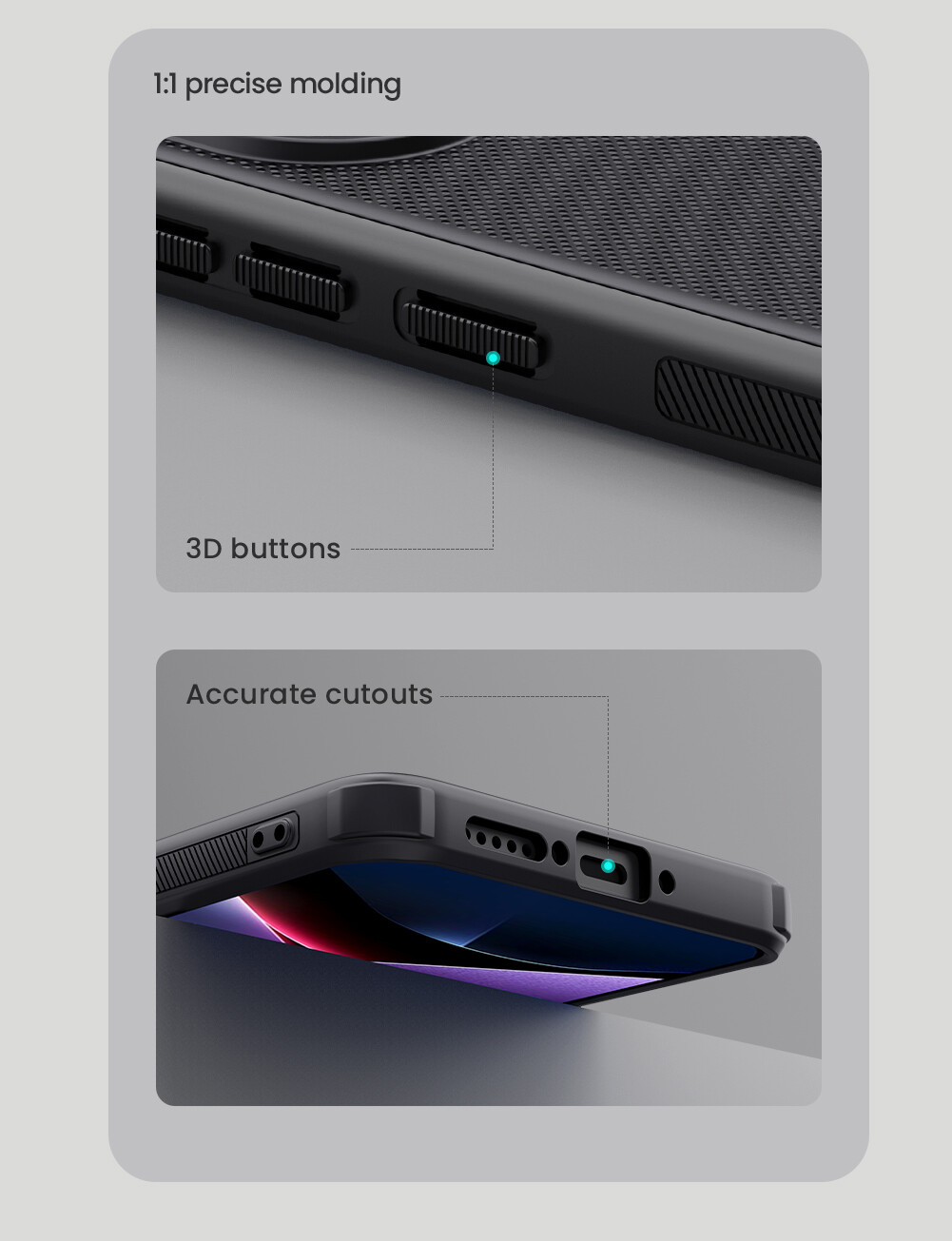 Nillkin for Xiaomi Poco X7 Pro 5G Case Lens Magnetic Heavy Duty