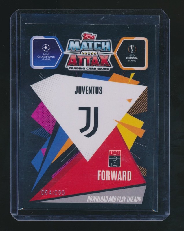 CRISTIANO RONALDO TOPPS CHROME MATCH ATTAX GREEN 064/099 | eBay