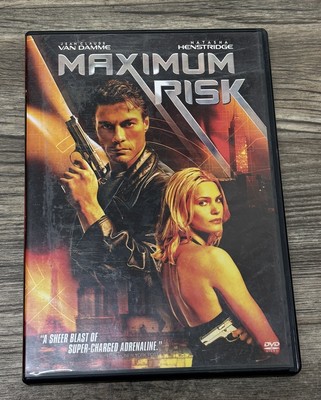 Maximum Risk DVD Jean Claude Van Damme Natasha Henstridge