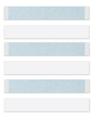 Walker Lace Front Support Blue Liner 1/2''x 3''Straight Strip 108 Pc Tape 3- Pack 