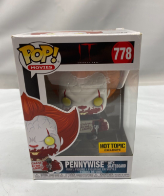 Pennywise with hot sale skateboard funko