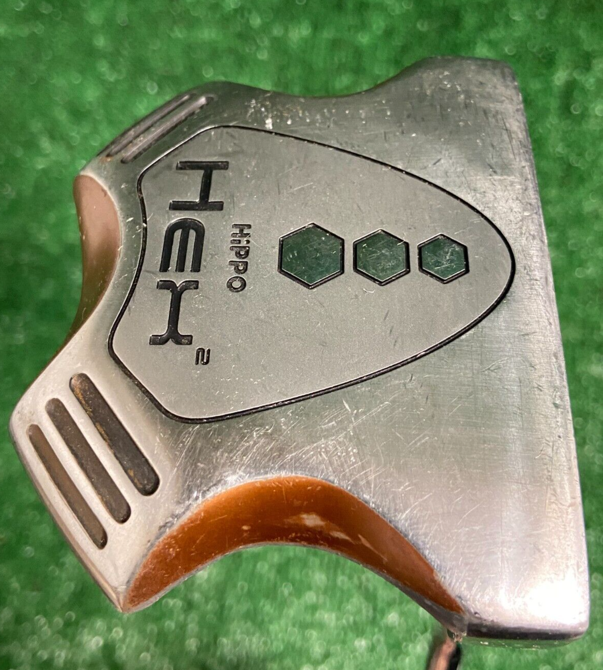 Hippo HEX 2 Face Balanced Mallet Putter RH Steel ~34.5