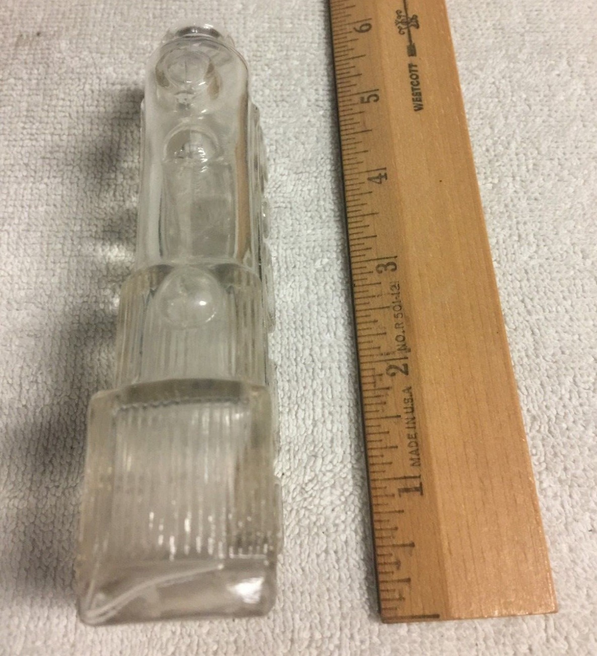 Miniature Glass Candy Jar - Steam Locomotive