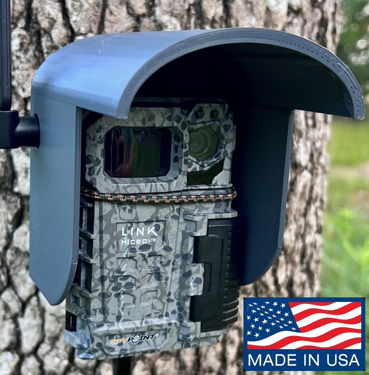 SPYPOINT LINK MICRO LTE CELLULAR TRAIL GAME CAMERA PROTECTIVE COVER - RAIN SUN