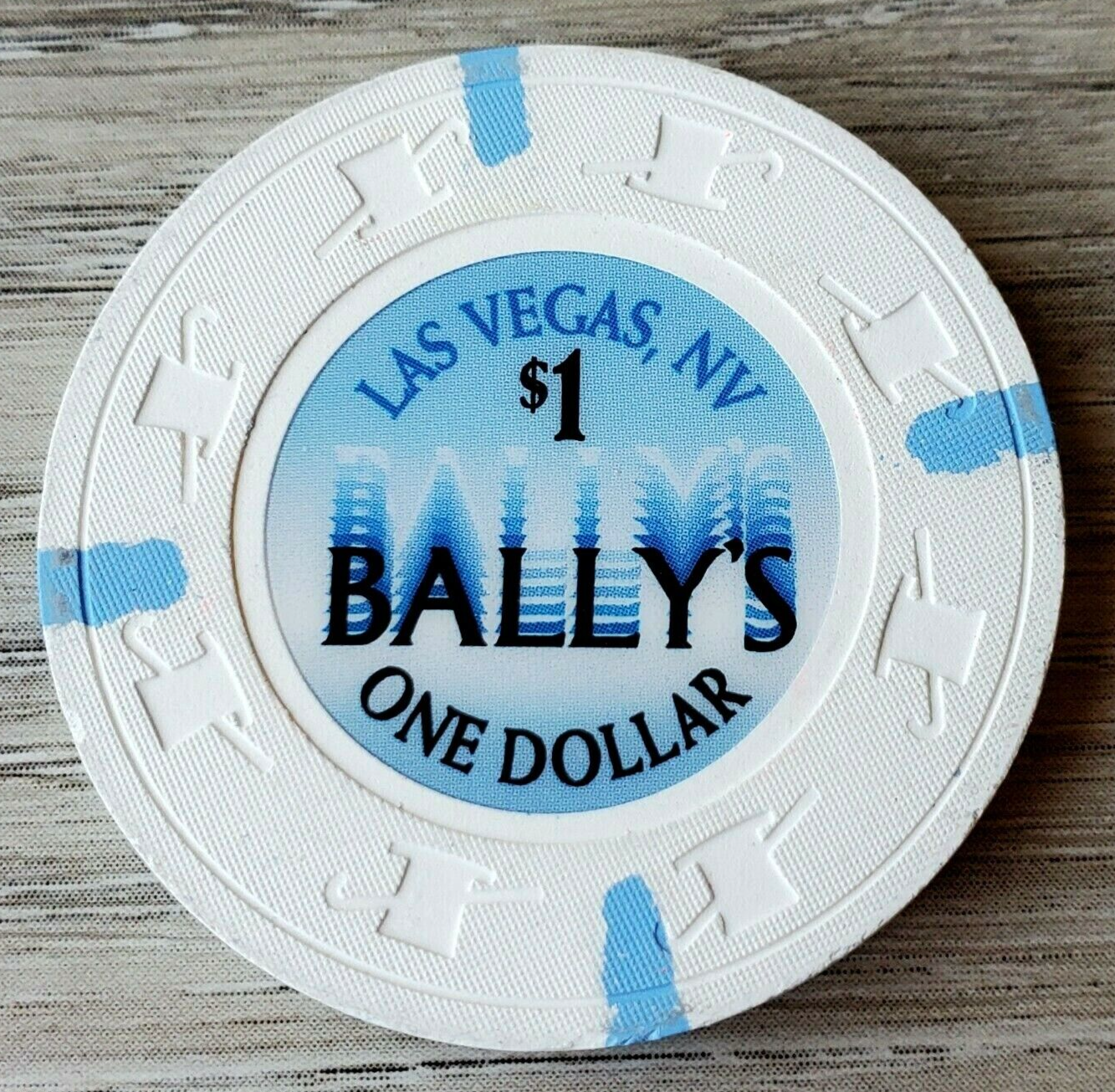 $1 Las Vegas Bally's Casino Chip 