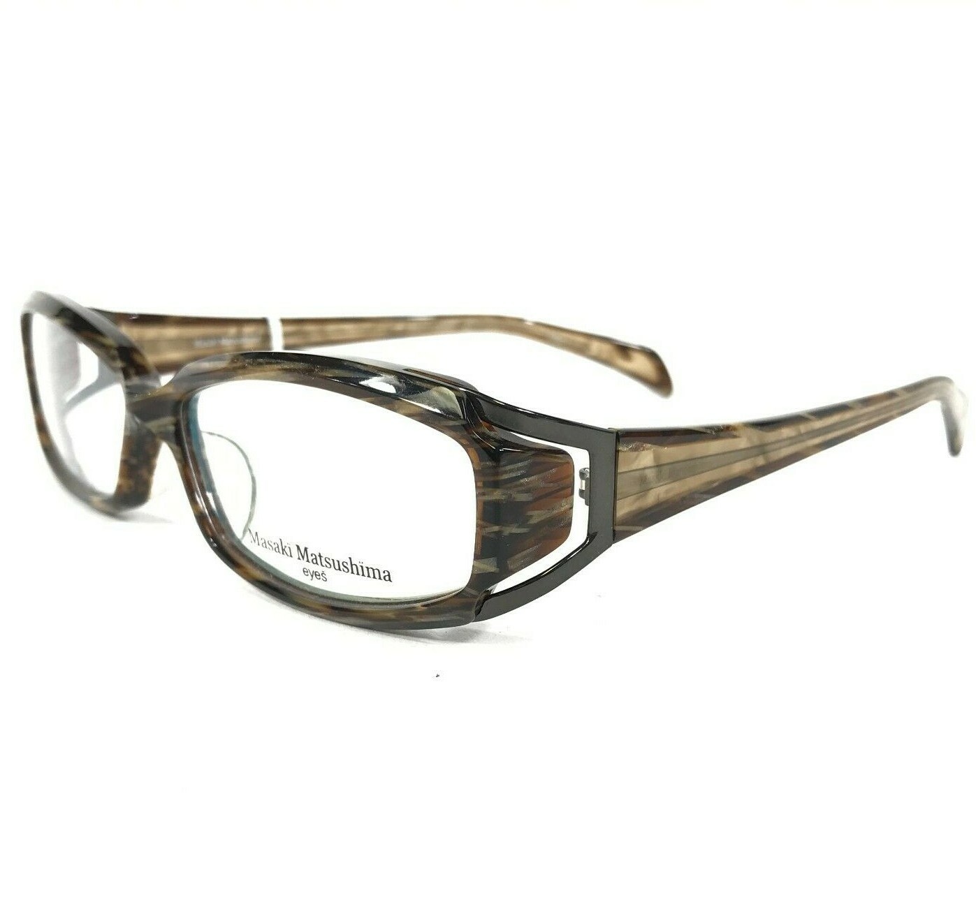 MISAKI　4/4 Masaki Matsushima MF-1096 COL. 1 Eyeglasses Frames Brown