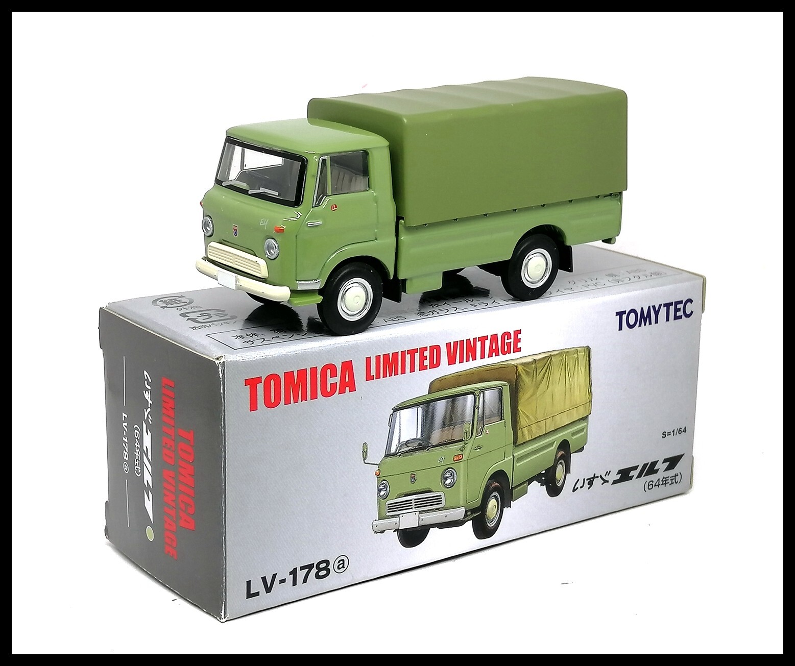 Tomica Limited Vintage LV-178a Isuzu Elf Truck 64' 1/64 Tomica Limited Vintage LV-178a Isuzu Elf Truck 64' 1/64