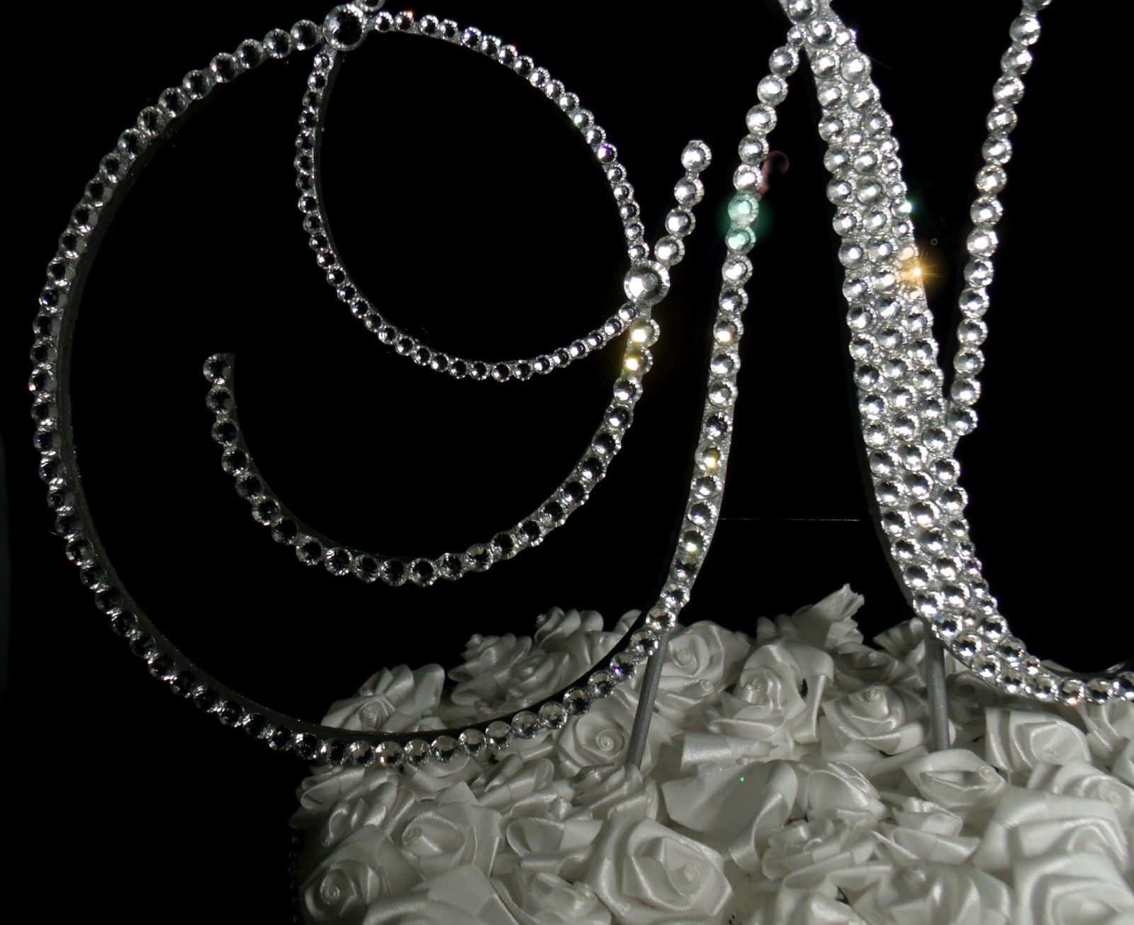 Handmade Swarovski Clear Crystals 6