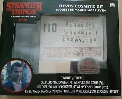 Stranger Things Eleven Cosmetic Kit For Halloween New Sealed