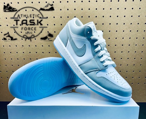 NEW Nike Air Jordan 1 Low 'White/Wolf Grey' DC0774-1058