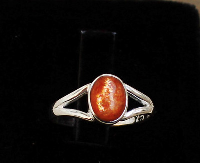 Sunstone Gemstone 925 Sterling Silver Beautiful Handmade Ring All Size SR1191