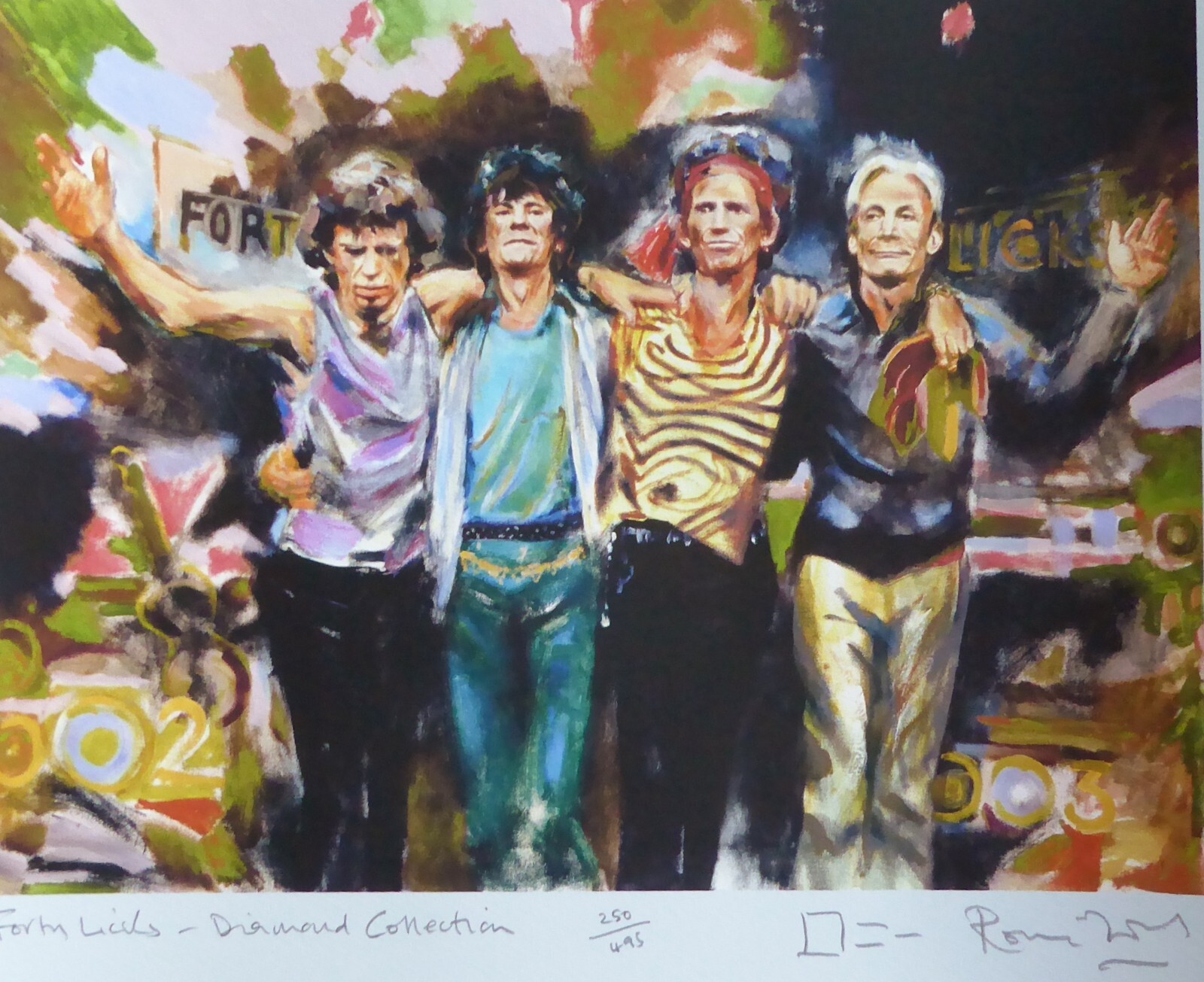 貴重 Ronnie Wood 直筆サイン 2020 Ron Wood ストーンズ $_57.JPG?set_id=880000500F