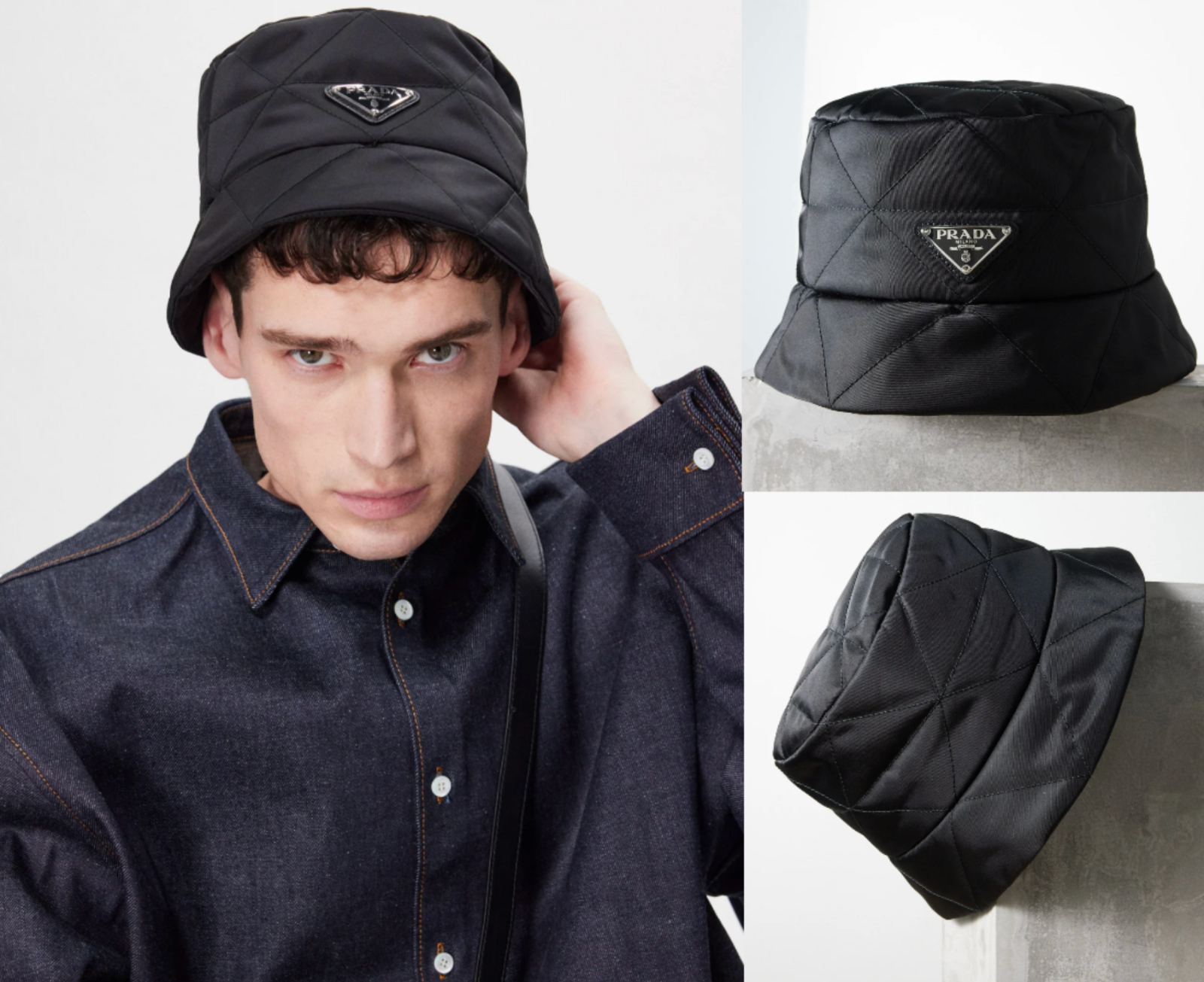 帽子 SS1999 PRADA CANVAS HAT 帽子 SS1999 PRADA CANVAS HAT SS1999 PRADA CANVAS HAT