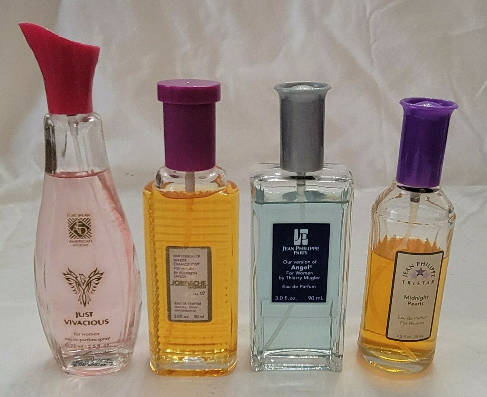 Vtg Perfume Spray Womens Fragrance Jordache Midnight Pearls