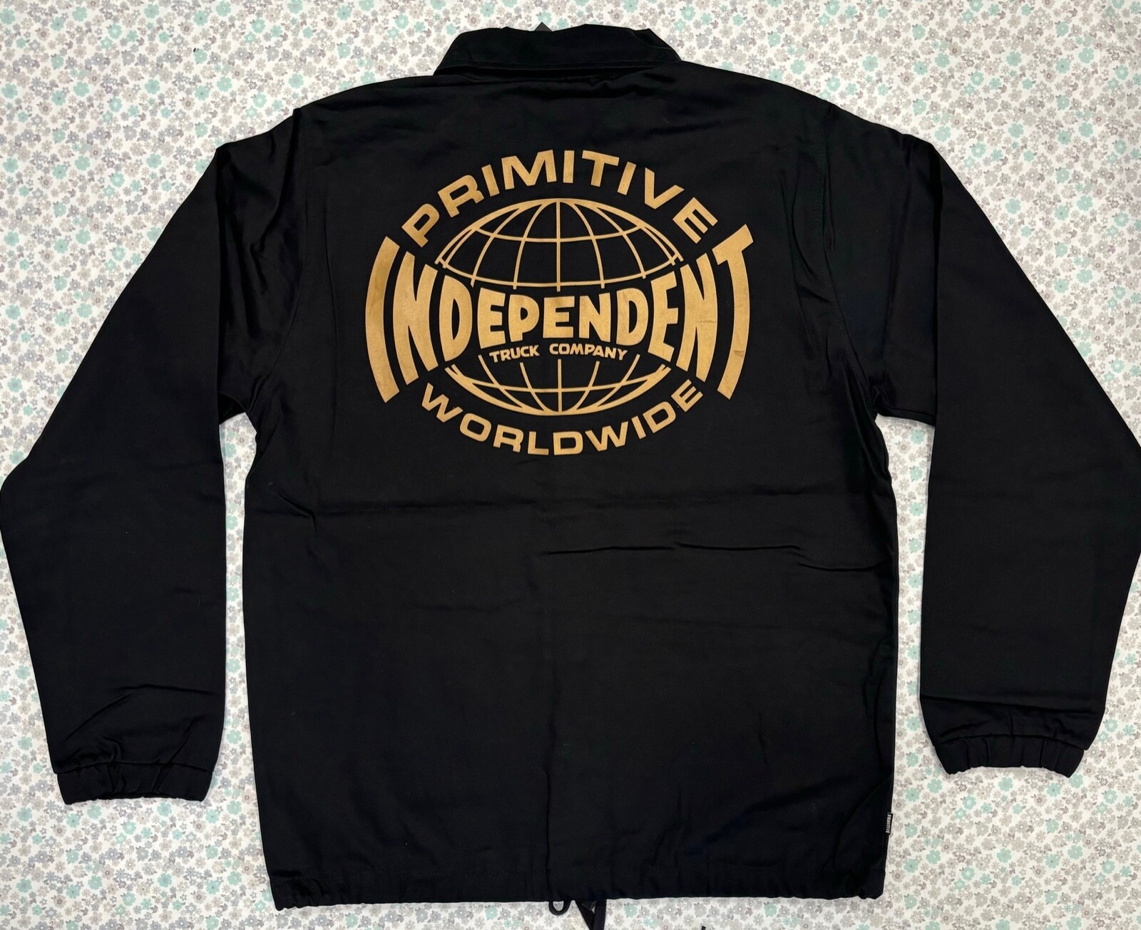 ジャケット・アウター Double Coach jacket in great condition Primitive Double Up Coach Mens Jacket Black White PA324145