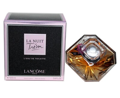 LA NUIT Tresor LANCOME L'Eau de Toilette Women Spray 3.4 fl oz New in Box SEALED