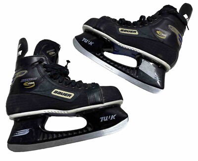 Bauer Supreme 1000 [ SR 9.5 D 280mm ] Ice Hockey Player Skates Vintage Canstar
