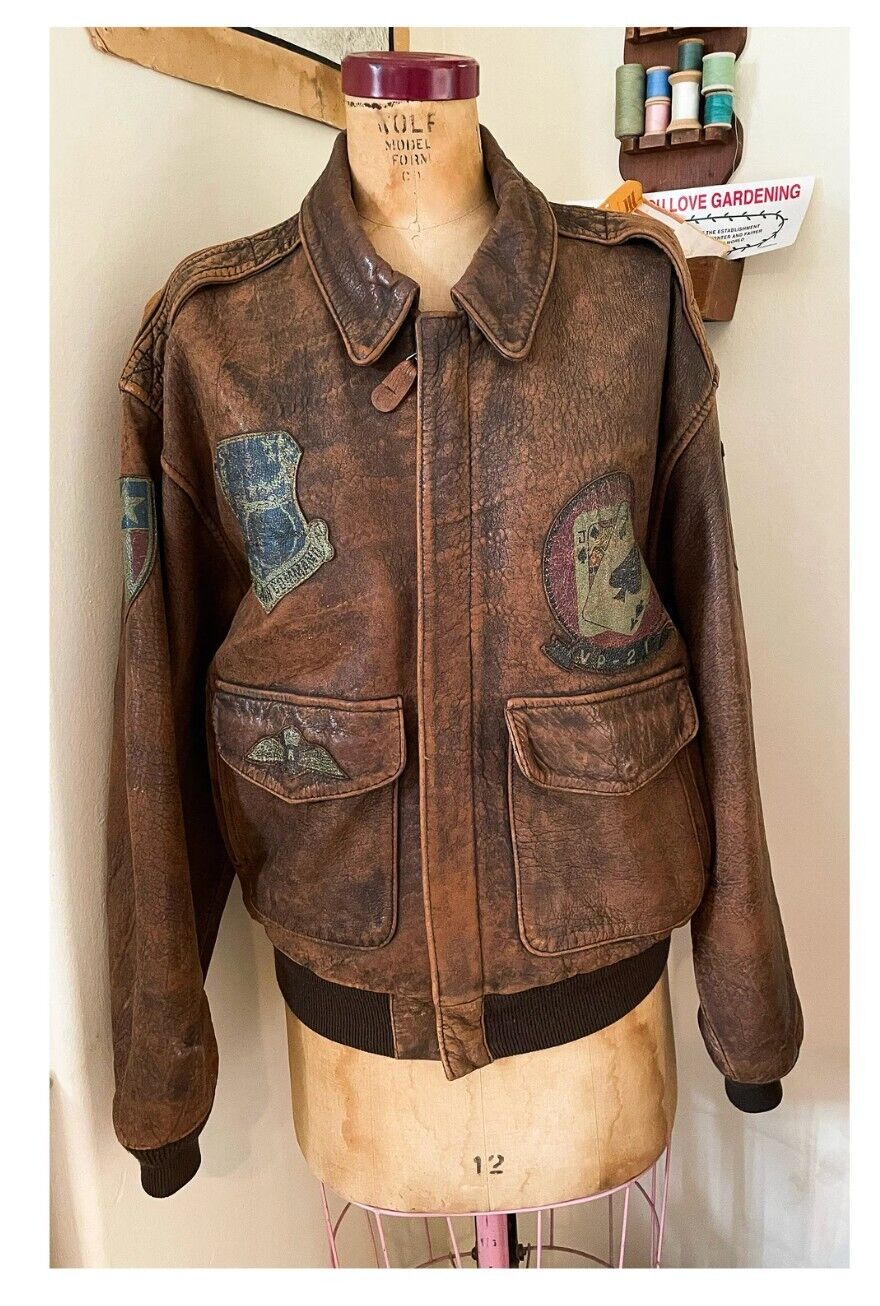 VINTAGE 1980s AVIREX TYPE A-2 FLIGHT JACKET | eBay VINTAGE 1980s AVIREX TYPE A-2 FLIGHT JACKET | eBay