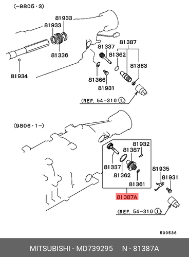 馬05 Original Speed Sensor 029600-0570 0296000570 For MITSUBISHI