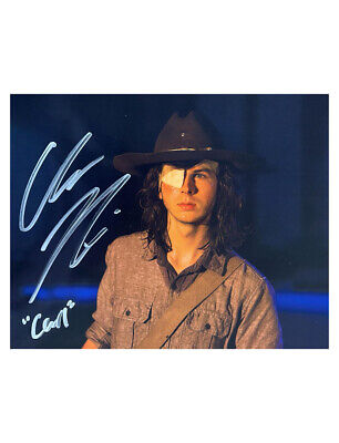 10x8" The Walking Dead Print with Character Name Signed by Chandler Riggs + COA