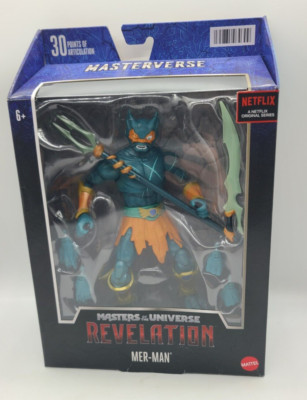 Mattel Masterverse Masters of the Universe Mer-Man Revelation, New