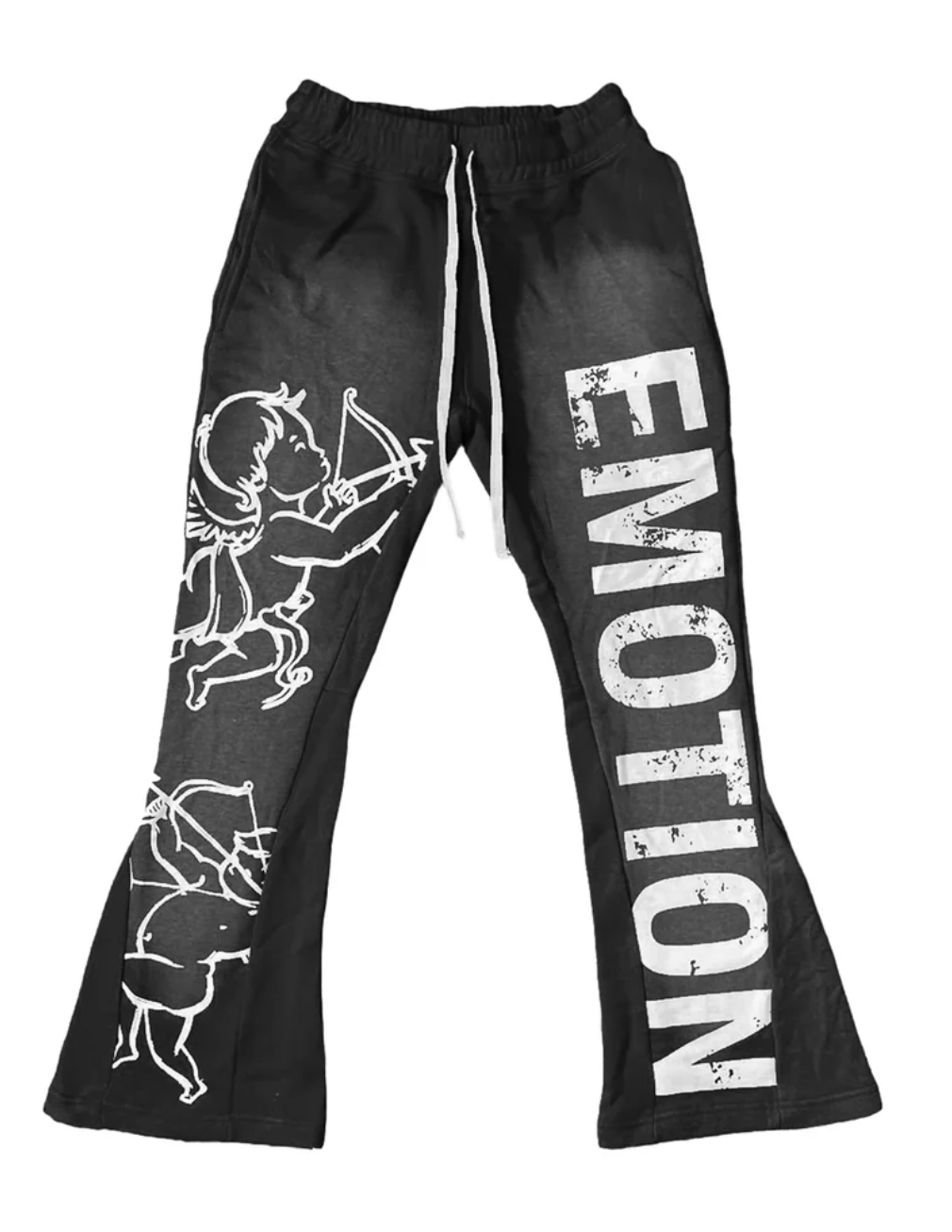 Black “Cupid” Flare Sweatpants - NEVER BEEN WORN | eBay