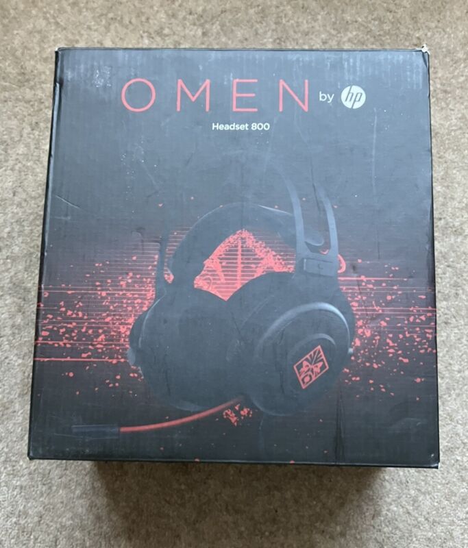 Hp Omen 800 Gaming Headset Hardly Used.