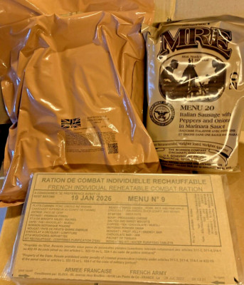 3 Nationen Set Epas RCIR 2026 US MRE 2026 und GB 2026 Französische Britische US