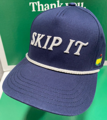 2024 Masters Golf Rope Hat (SKIP IT) Augusta  NWT