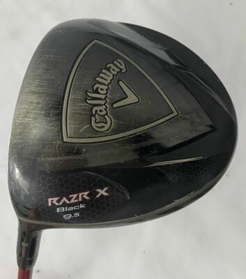 Callaway RAZR X Black 9.5 Degrees Driver Motore F8 Graphite Regular LH