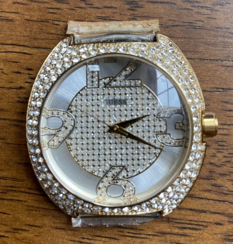 Swarovski ゴールドクリスタルウォッチ★希少 Swarovski Watch Ellis Crystal Quartz Rhinestone PinkGold