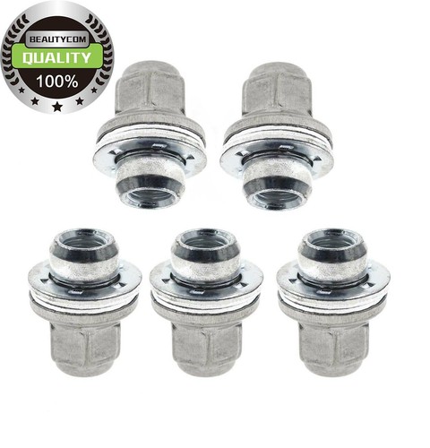 ルーメル New C2C35294010 5PCS Lug Nuts For Jaguar XJR 4196CC Jaguar