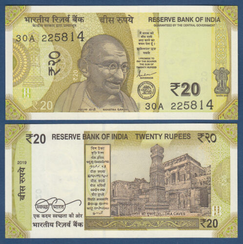 INDIEN / INDIA 20 Rupees 2019 UNC  P. NEW