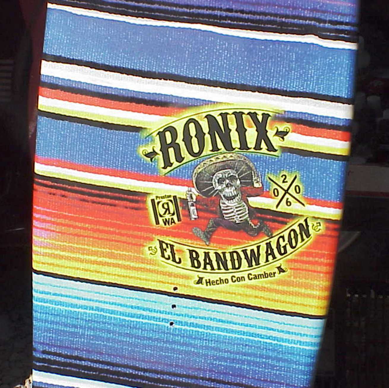 Ronix Bandwagon Camber ATR Wakeboard Tequila Sunrise Mens - Sz XL - Barely Used