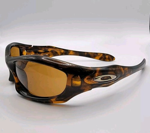 Vtg Oakley Monster Dog Brown Tortoise Frame Bronze Lens Silver Icons Y2K Skater Vtg Oakley Monster Dog Brown Tortoise Frame Bronze Lens Silver Icons Y2K Skater