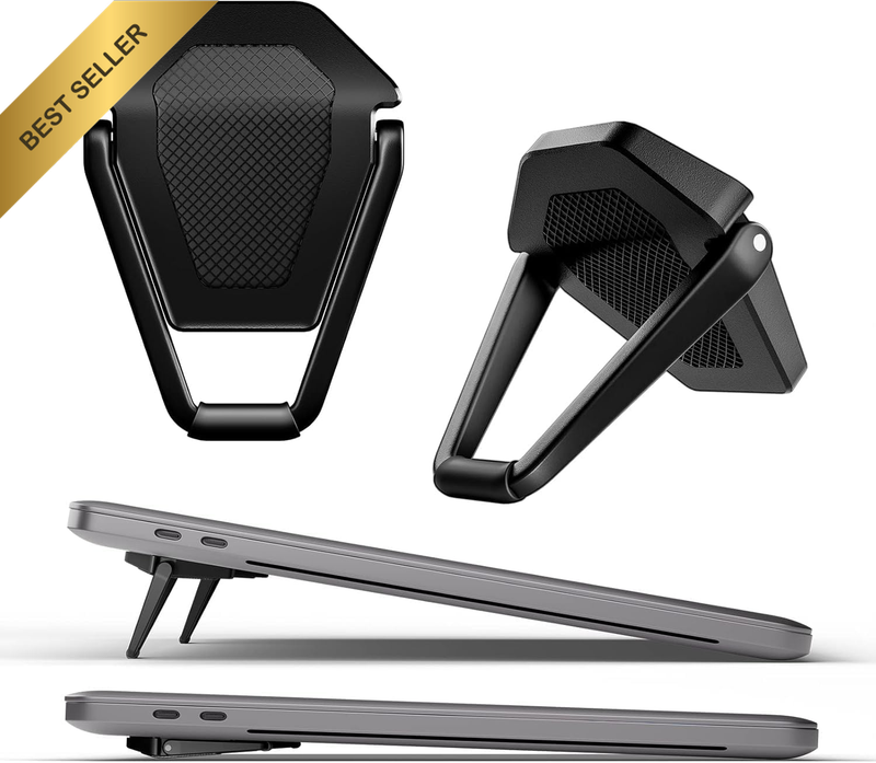 Laptop Stand for Desk, Portable Anti-Slip Keyboard Riser, Zinc Alloy Keyboard St