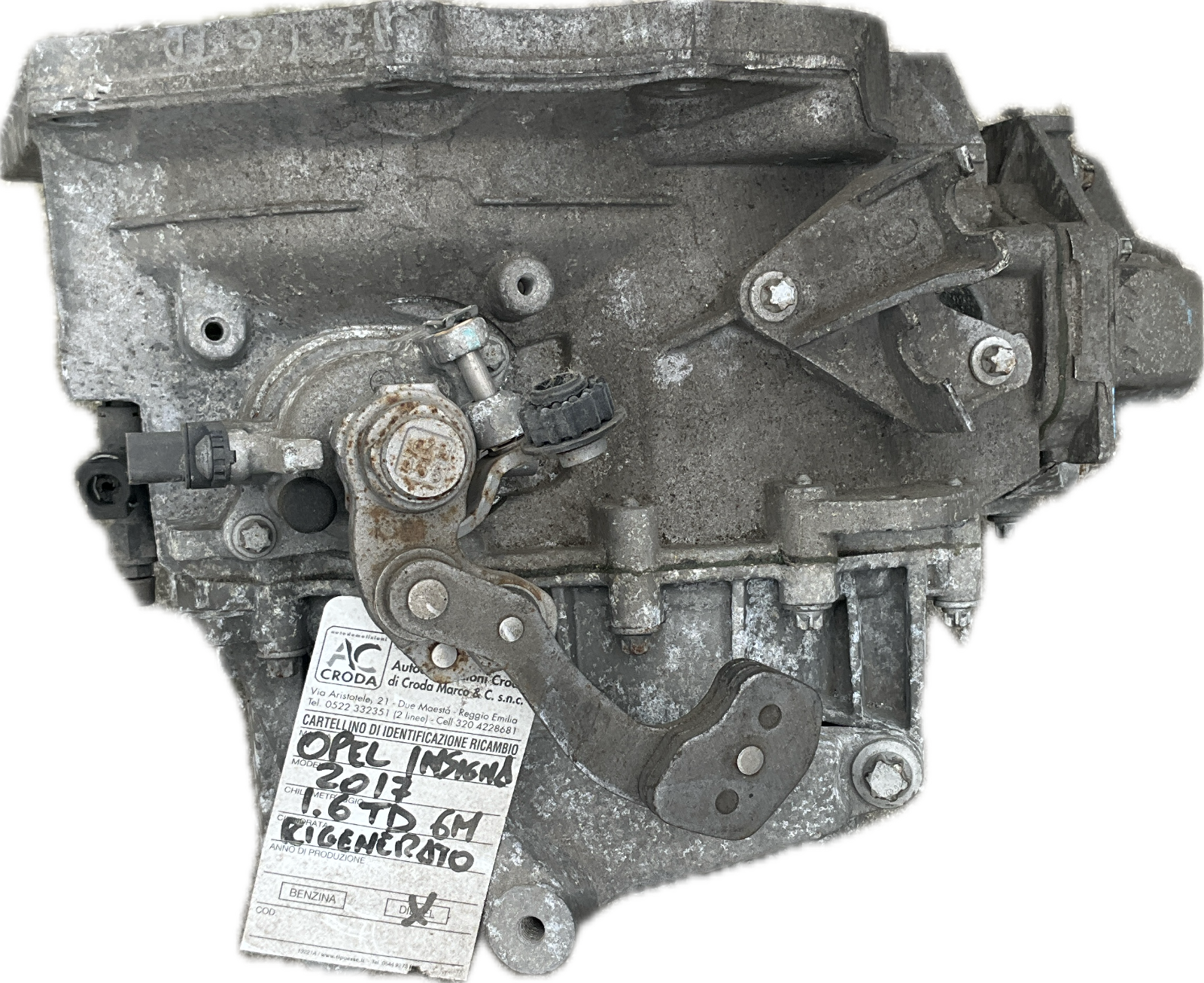 Cambio manuale per modello OPEL INSIGNIA 1.6 TD diesel 6 MARCE ricambio usato