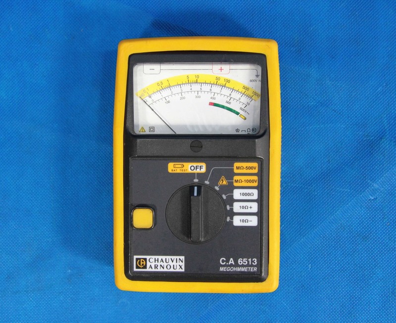Chauvin Arnoux C.A 6513 Megohmmeter