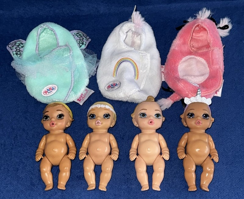 Spielzeug Baby Born Surprise Mini Puppen 4 StÃ¼Ck