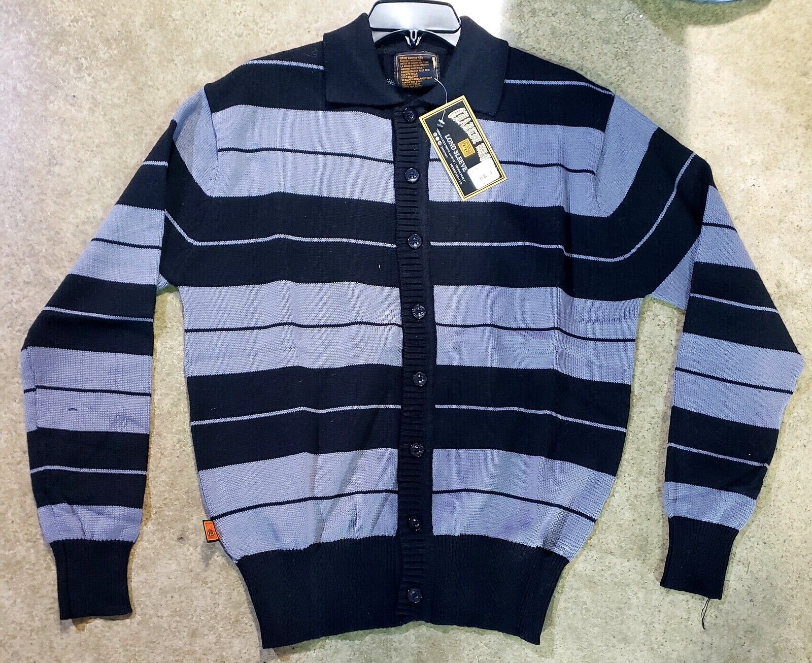 FB County Charlie Brown Shirt Polo Black Grey Long Sleeve | eBay FB County Charlie Brown Shirt Polo Black Grey Long Sleeve | eBay
