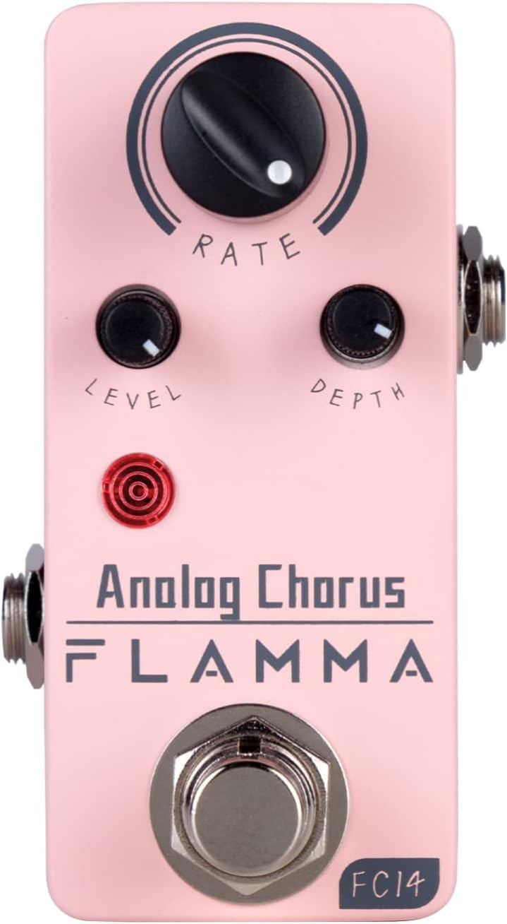 FLAMMA FC14 Analog Chorus Pedal Mini Guitar Effects Pedal True Bypass Portable