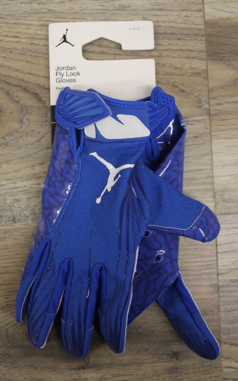 セール‼️JORDAN FLY LOCK PADDED GLOVES BLUE L