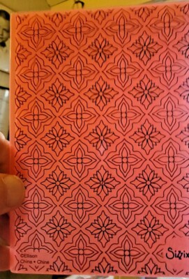 Pick from 24 Tim Holtz Sizzix Ellison 3D Textures embossing folders
